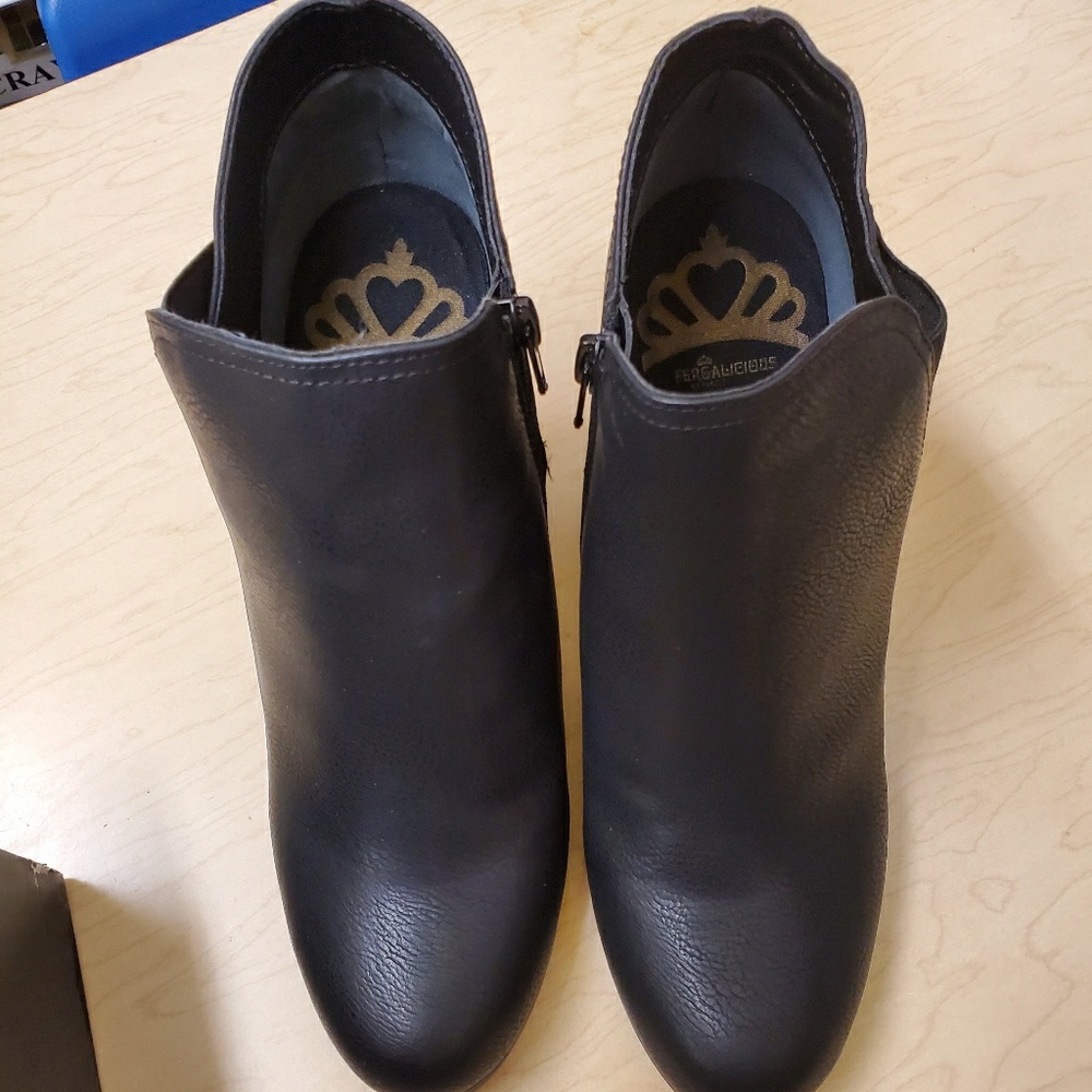 Fergalicious Black Booties by Fergie